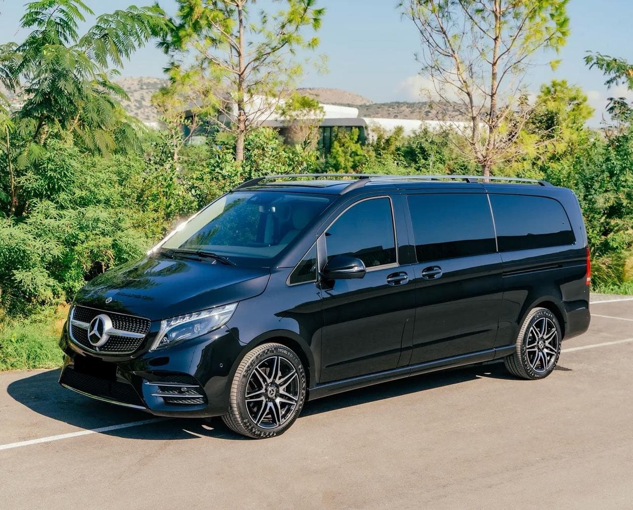 Comfortable passenger van